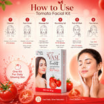 VASL Anti Ageing Tomato Facial Kit 2 in 1 Pack - Skin Tightening Facial Kit