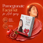 VASL Pomegranate Facial Kit - Skin Brightening & Antioxidant Glow Treatment