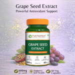 Pure Nutrition Grape Seed Extract 500mg – 60 Capsules | Antioxidant Support Formula