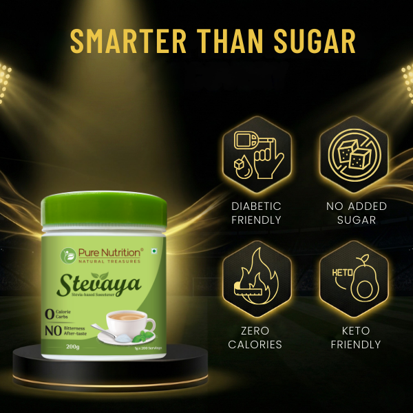 Pure Nutrition Stevaya – Stevia-Based Natural Sweetener – 200g