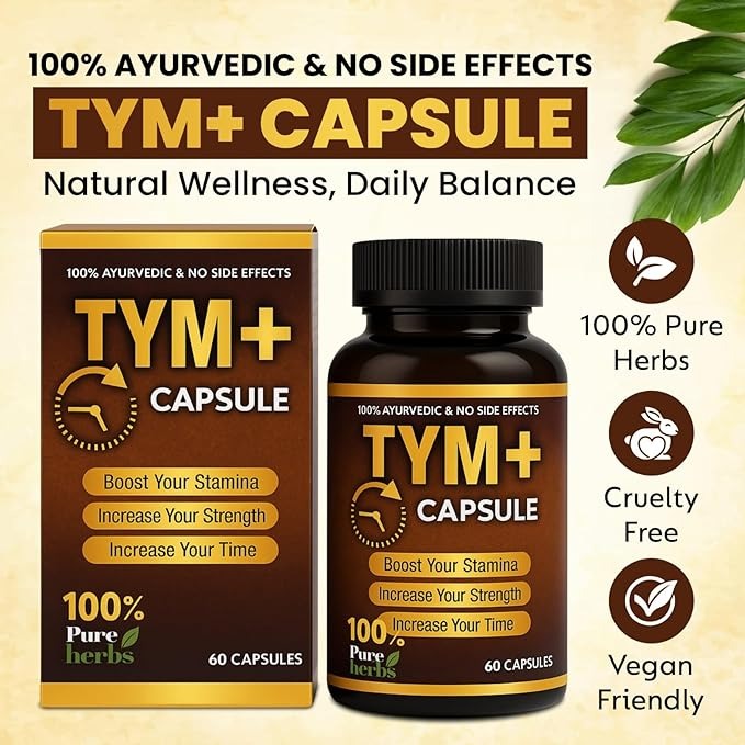 Rudra Mantra Tym Plus+ Capsules - 60 Capsules