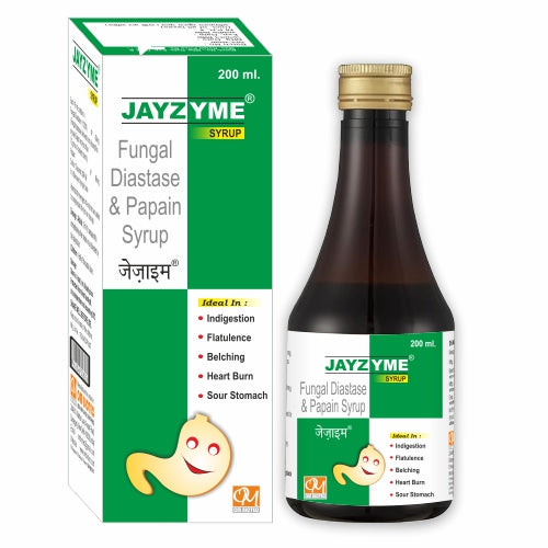 JAYZYME Fungal Diastase (1:1200) 60mg, Papain 60mg,