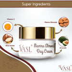 VASL Mamra Almond Day Cream - Deep Moisturizing & Radiance Face Cream