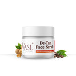 VASL De-Tan Face Scrub - Brightening Tan Removal Exfoliator for Glowing Skin, 200ml