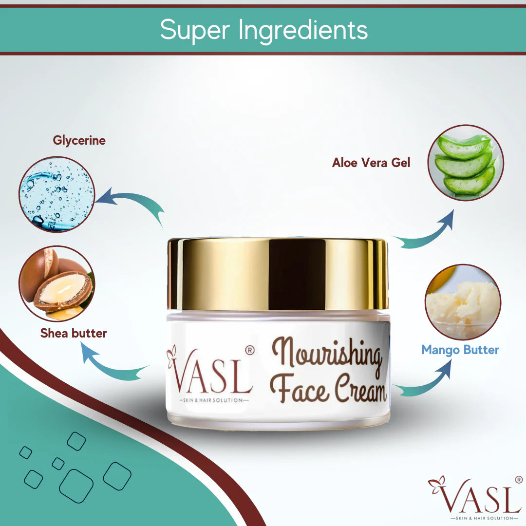 VASL Nourishing Face Cream - Deep Moisturizing & Radiance Daily Cream