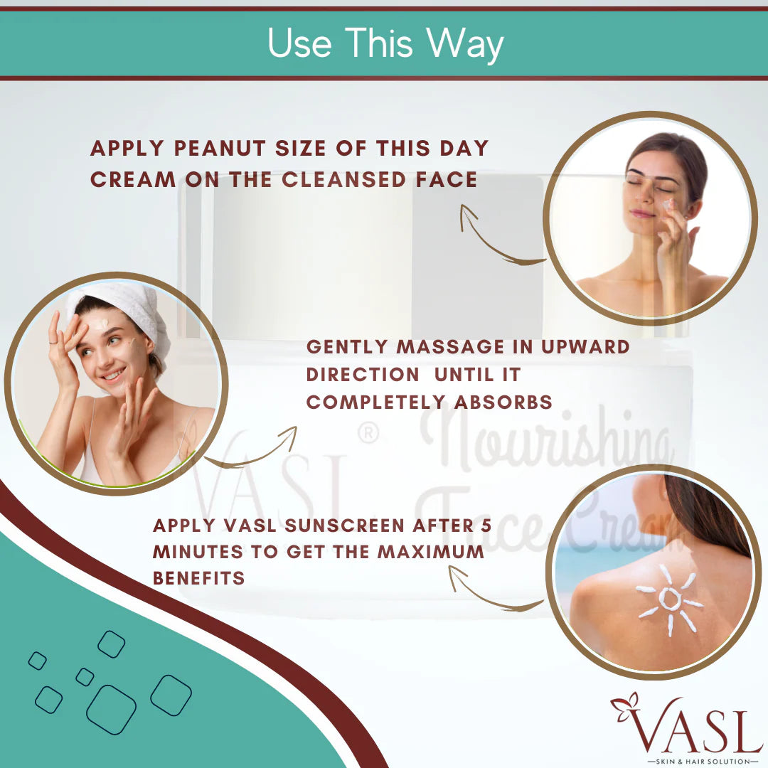 VASL Nourishing Face Cream - Deep Moisturizing & Radiance Daily Cream