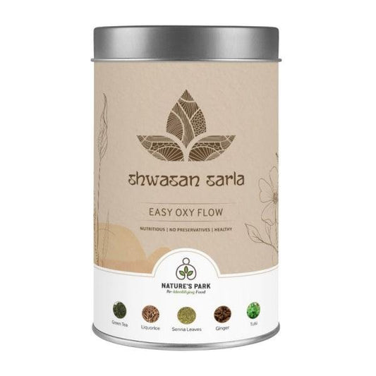Nature's Park Shwasan Sarla - Easy Oxy Flow Health & Wellness Can (125 g)