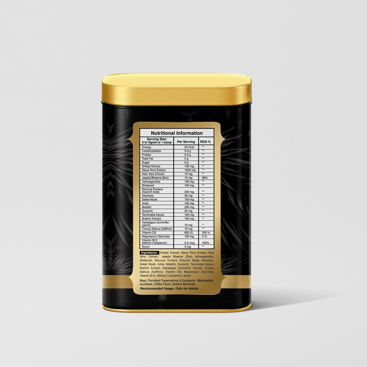 Lakshmi Krishna Naturals Full Charge Stamina Men Malt