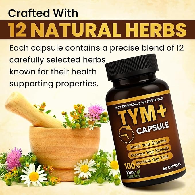 Rudra Mantra Tym Plus+ Capsules - 60 Capsules
