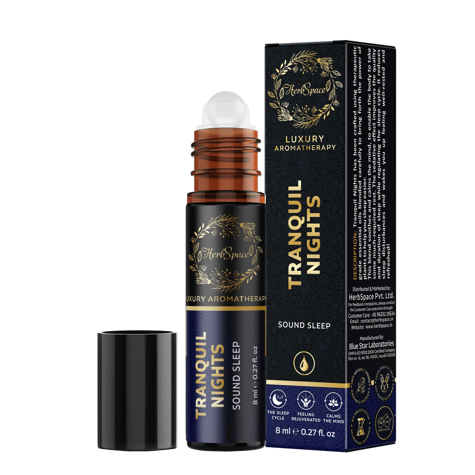 HerbSpace Tranquil Nights For Sound Sleep Oil