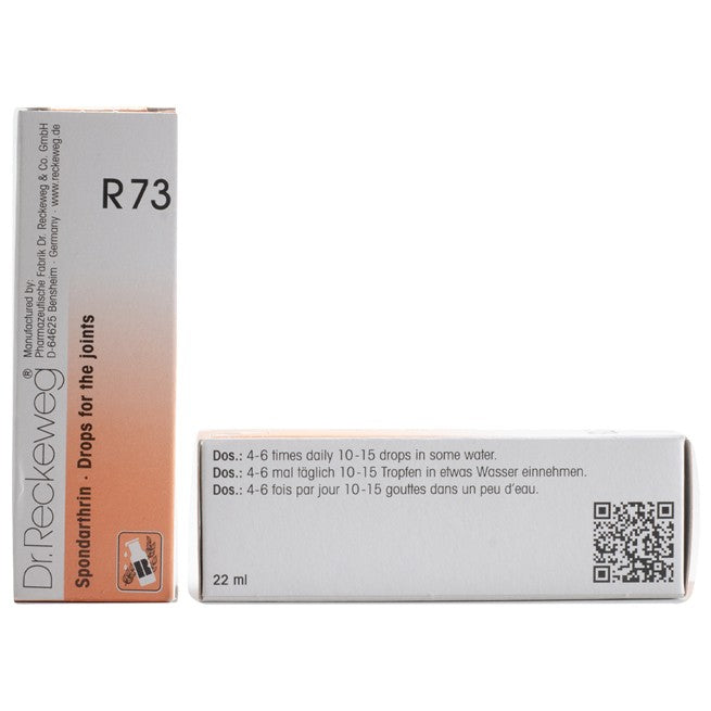 Dr. Reckeweg R73 Joint Pain Drop | Bone, Joint & Muscle Care - 22ml
