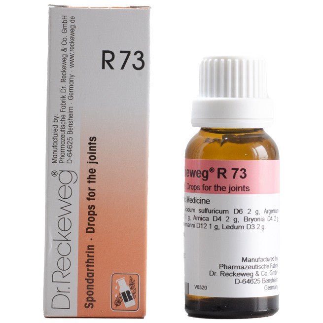 Dr. Reckeweg R73 Joint Pain Drop | Bone, Joint & Muscle Care - 22ml