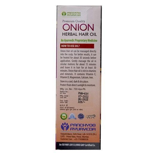 Panchyog Ayurveda Onion Herbal Hair Oil -100ml