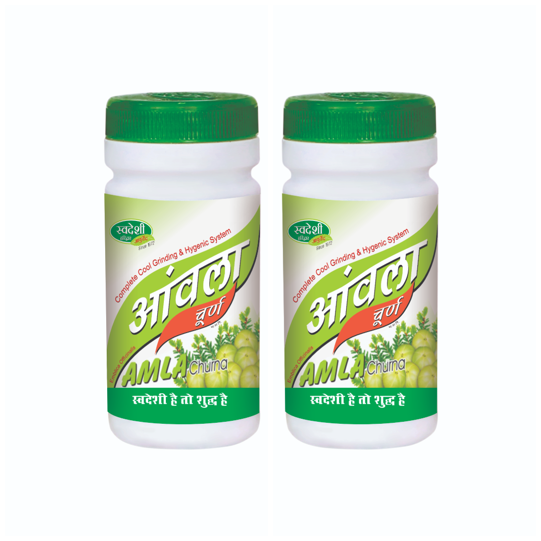 Pack of 2 Amla Churna 100gm for Digestive, Immunity & Wellness Support.