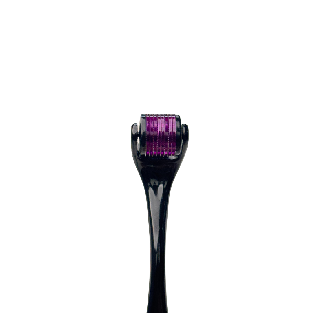 Amocare Derma Roller 0.5mm – 540 Titanium Microneedles | For Face, Hair & Beard Growth