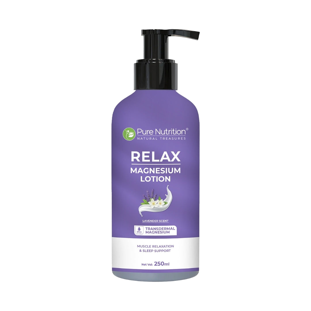 Pure Nutrition Magnesium Lotion – 250ml | Topical Relaxation & Muscle Care