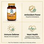 Organic Wellness Cinnamon Capsules -  90 Vegetarian Capsules