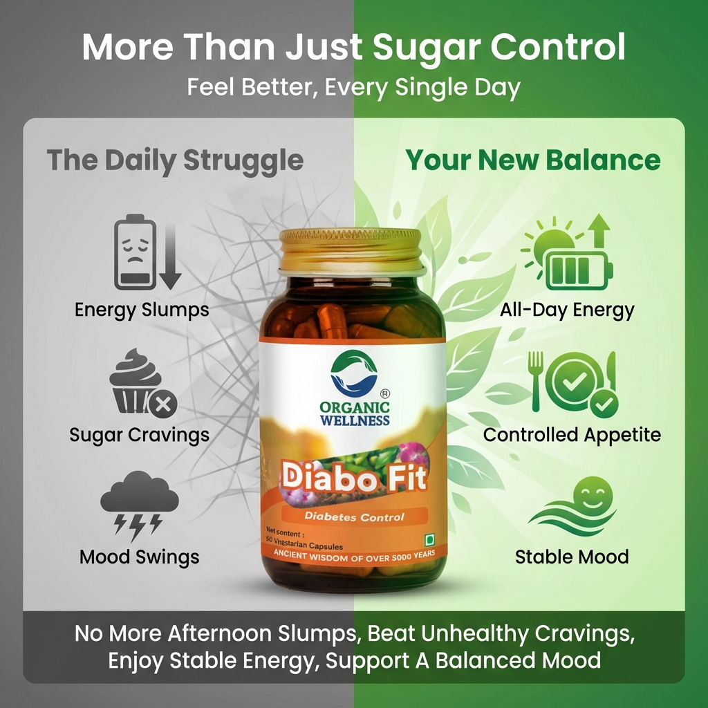 Organic Wellness Diabo-Fit Capsules - 90 Capsules
