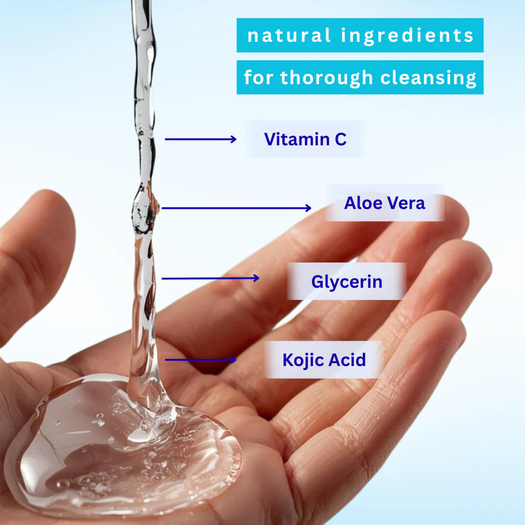 VASL Brightening Face Wash - Radiant Skin Cleanser for Glowing Even Tone