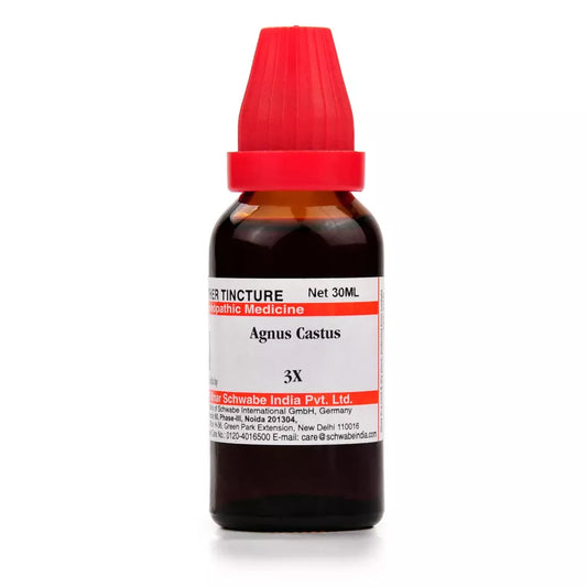 Dr Willmar Schwabe India Agnus Castus Dilution 3X- (30 ml) - Pack of 2