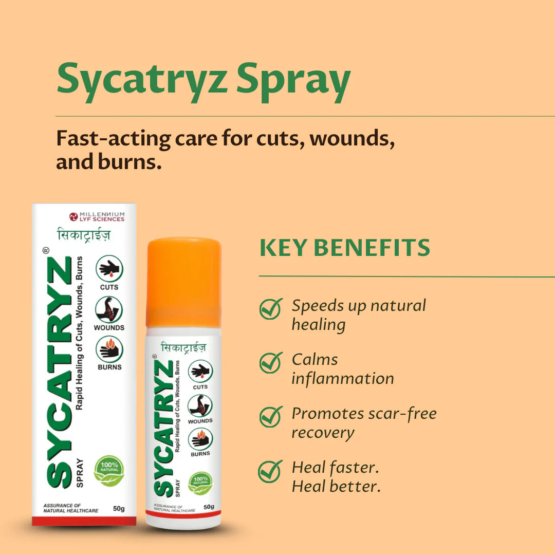 Millennium Herbal Care Sycatryz Spray (50 gm)