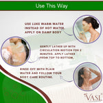 VASL Premium Neem & Aloevera Soap Pack of 3 - Herbal Antibacterial Soap
