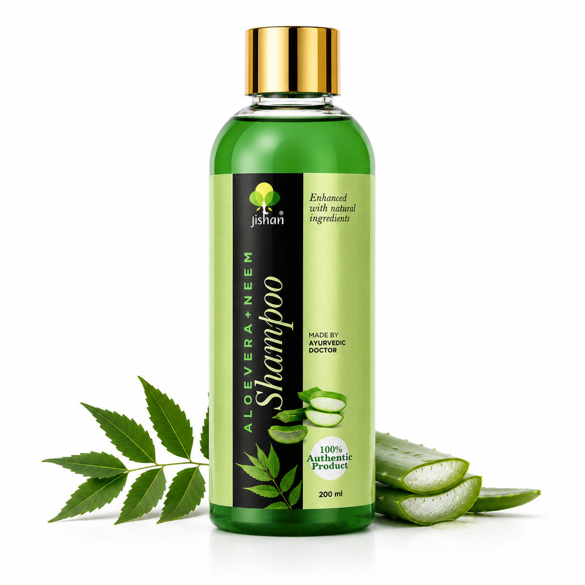 Jishan Aloe Vera & Neem Herbal Shampoo