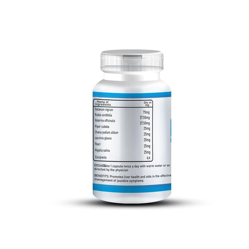 Zenius Judinil Capsules - Piliya Capsules for Jaundice Treatment and Liver Health - 60 Capsules