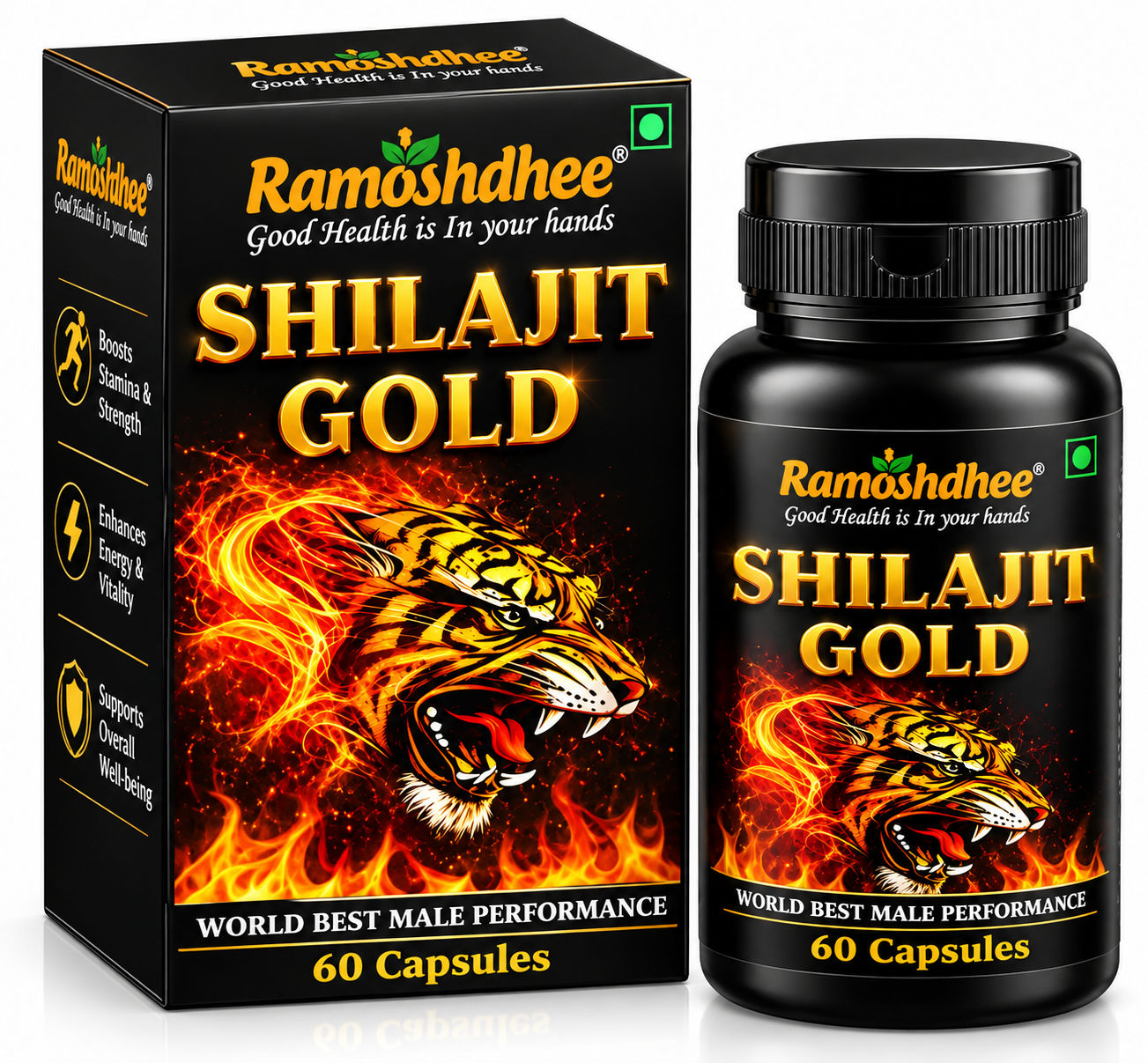 Ramoshdhee Shilajit Gold Capsules