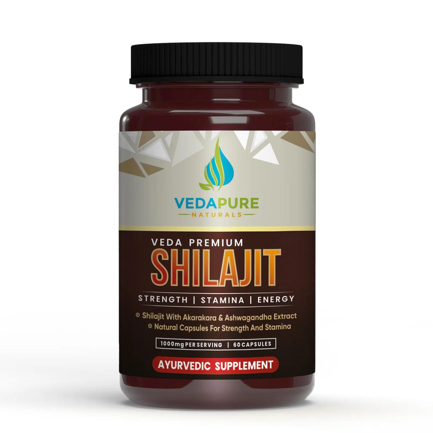 Vedapure Naturals Premium Shilajit Capsules
