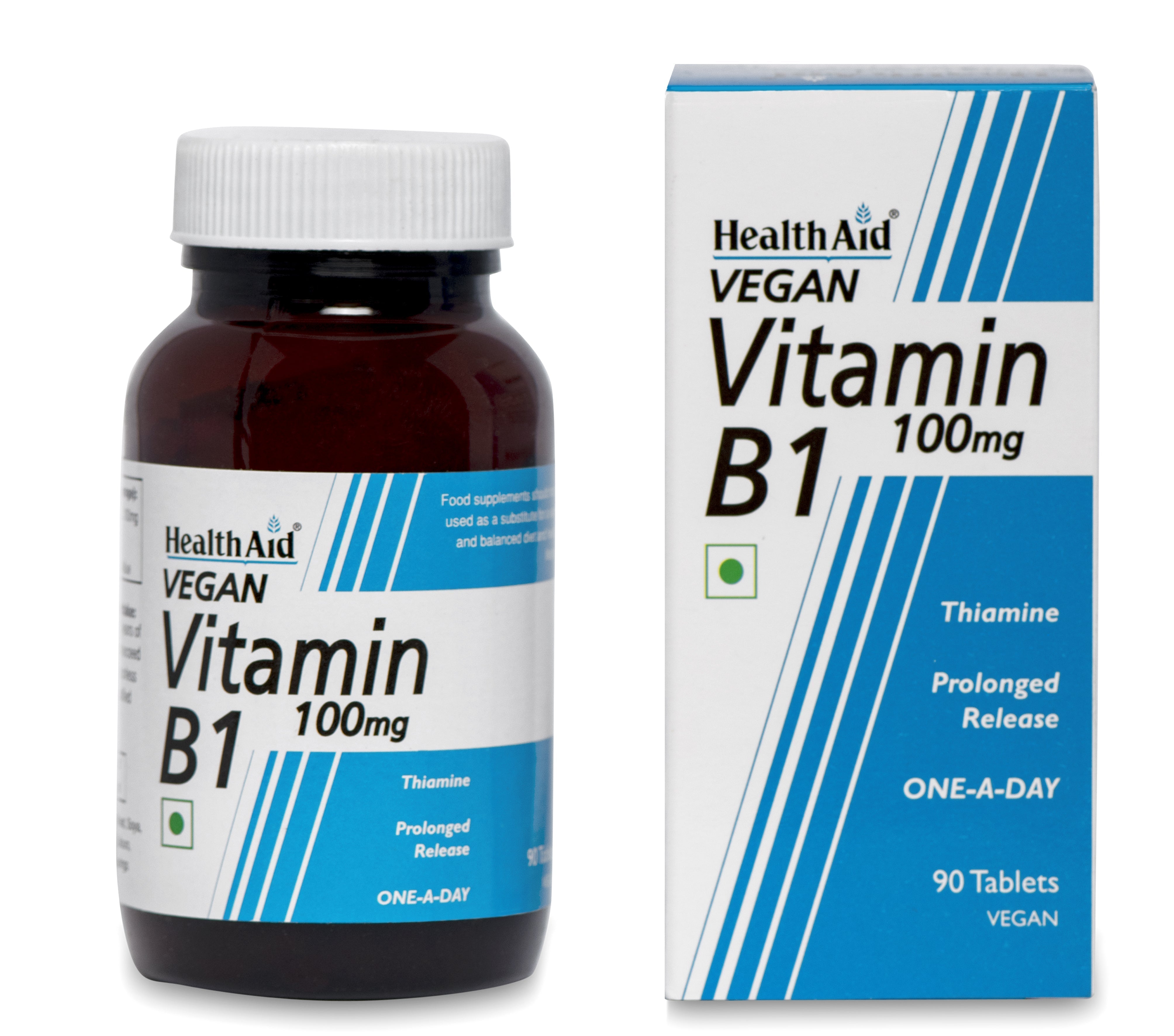 HealthAid Vitamin B1 100mg Tablet - 80 Tablets