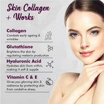 Vitaminnica Vita Beauty Collagen Powder - Mango Type I & III Peptides, 30 Servings