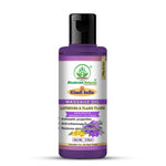 Bhudevam Naturals Khadi Lavender & Ylang Ylang Relaxing Body Massage Oil for Stress Relief & Skin Nourishment- 210ML