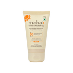 Moha Tinted Sunscreen Gel SPF 50 PA+++ - Matte Oil-Free Broad Spectrum Face Sunscreen