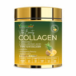 Vitaminnica Vita Beauty Collagen Powder - Pineapple Type I & III Peptides, 30 Servings