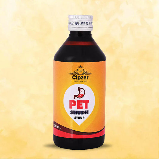 Cipzer Pet Shudh Syrup - 200ml | Beneficial for the Overall Digestive System Syrup
