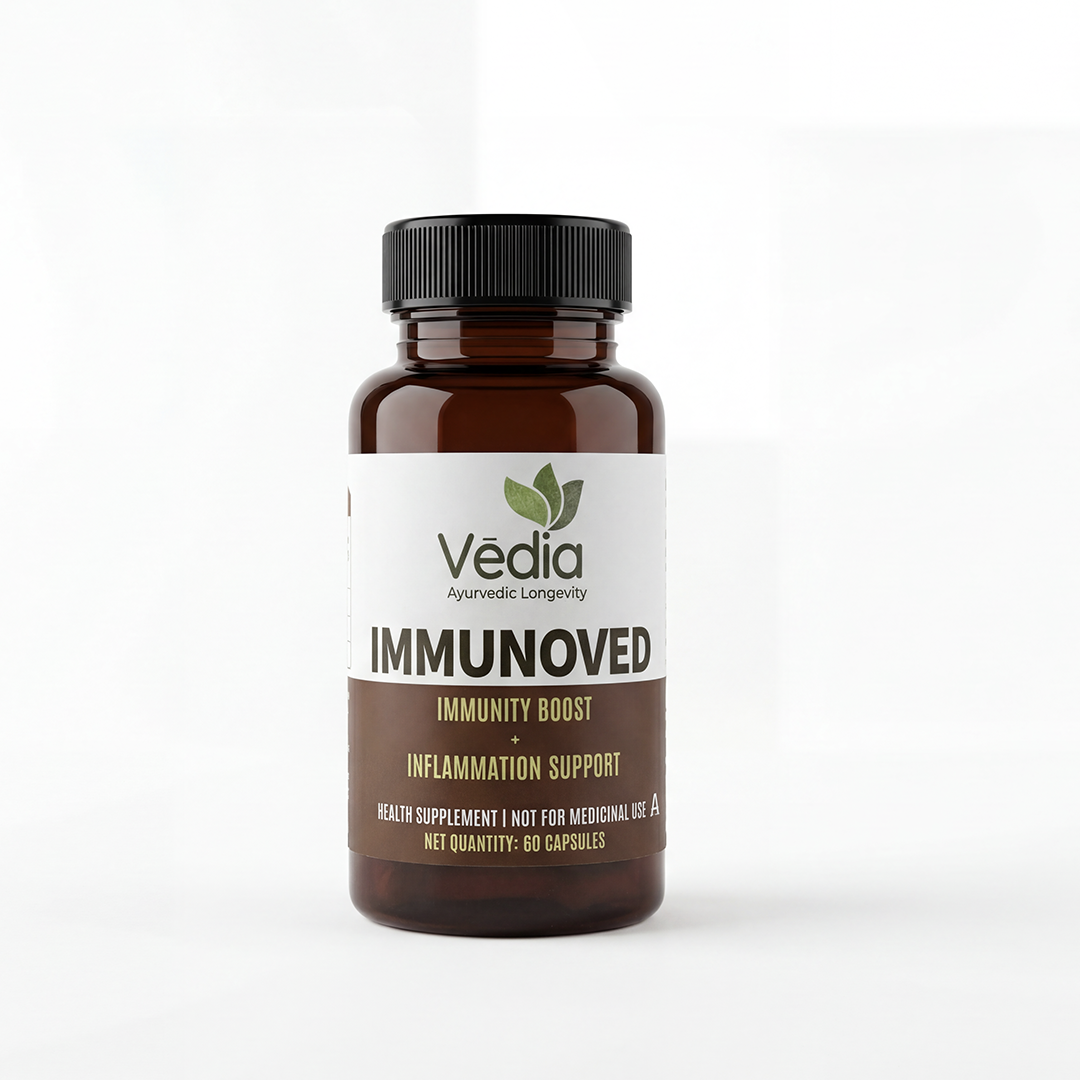 Vedia Immunoved Capsule | Herbal Immunity Booster & Anti-Inflammatory Support Supplement