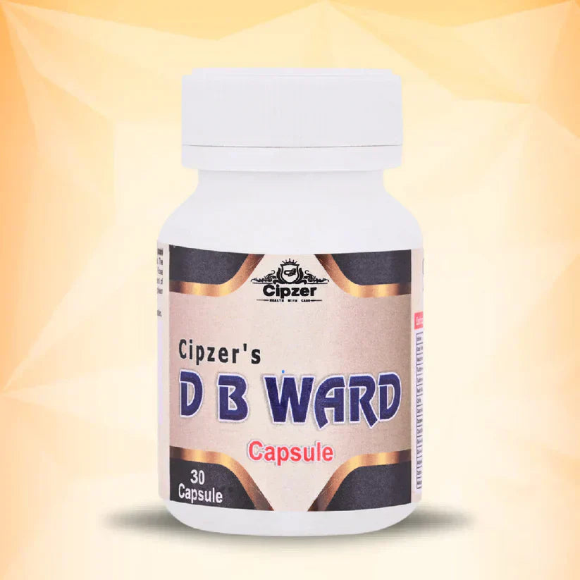 Cipzer D B Ward Capsules - Blood Sugar Balance & Liver Support, 30 Count