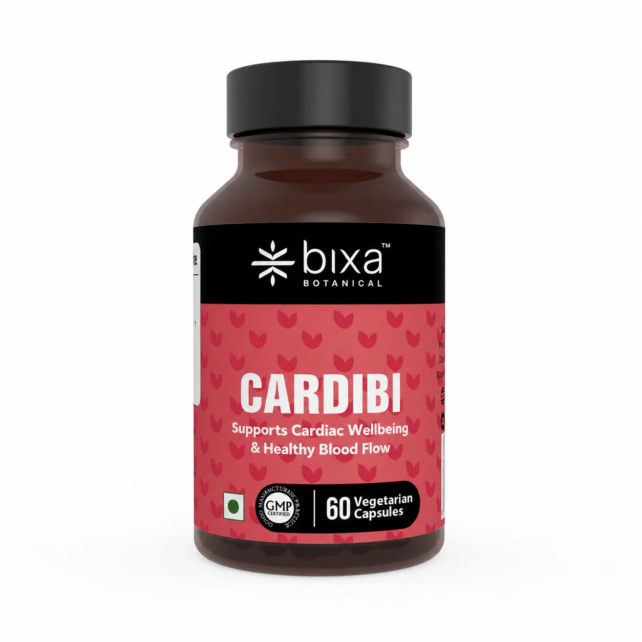 Bixa Botanical CARDIBI (60 Veg Capsules | 450mg) | Synergistic Ayurvedic Formula for Heart Health, Blood Pressure & Lipid Balance