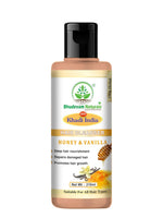 Bhudevam Naturals Khadi Honey & Vanilla Shampoo – Mild, Nourishing Care for Daily Use- 210ML