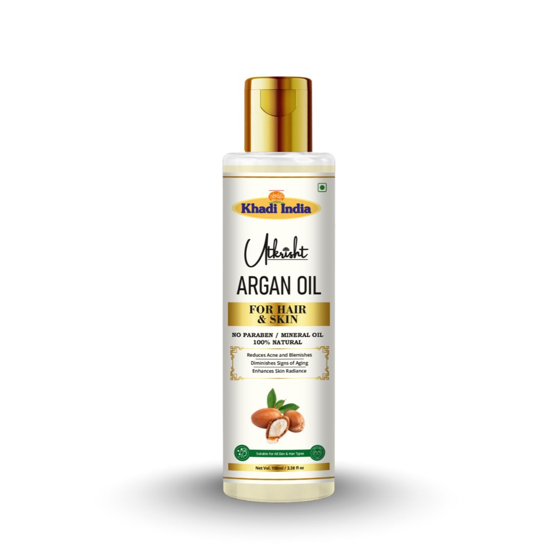 Utkrisht Khadi Argan Oil for Hair & Skin (100ml)