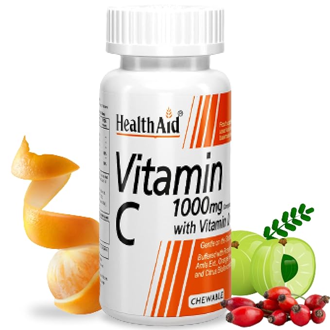 HealthAid Vitamin C 1000 mg Chewable Tablet - 60 Chewable Tablet
