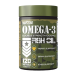 Warzone Omega-3 Fish Oil Softgels – 120 Softgels