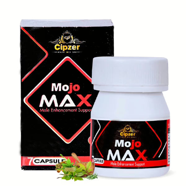 Cipzer Mojo Max 7 Capsules | Boost Sexual Stamina, Power & Control White Discharge Naturally