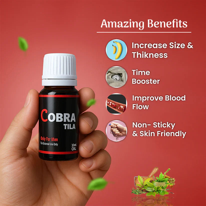 Cipzer Cobra Tila Oil - 10ml