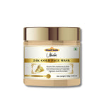 Khadi 24K Gold Face Pack for Glowing & Youthful Skin | Herbal Formula for Smooth, Radiant & Youthful Skin- 100GM