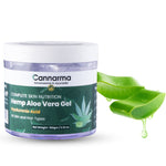 Cannarma Hemp Aloe Vera Gel | For Face, Hair, Skin Moisturizer | Hydrates and Soothes | With Vitamin E - 100gm