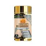 Vitaminnica Cordyceps Mushroom Capsules - ATP Energy Booster & Stamina, 60 Count