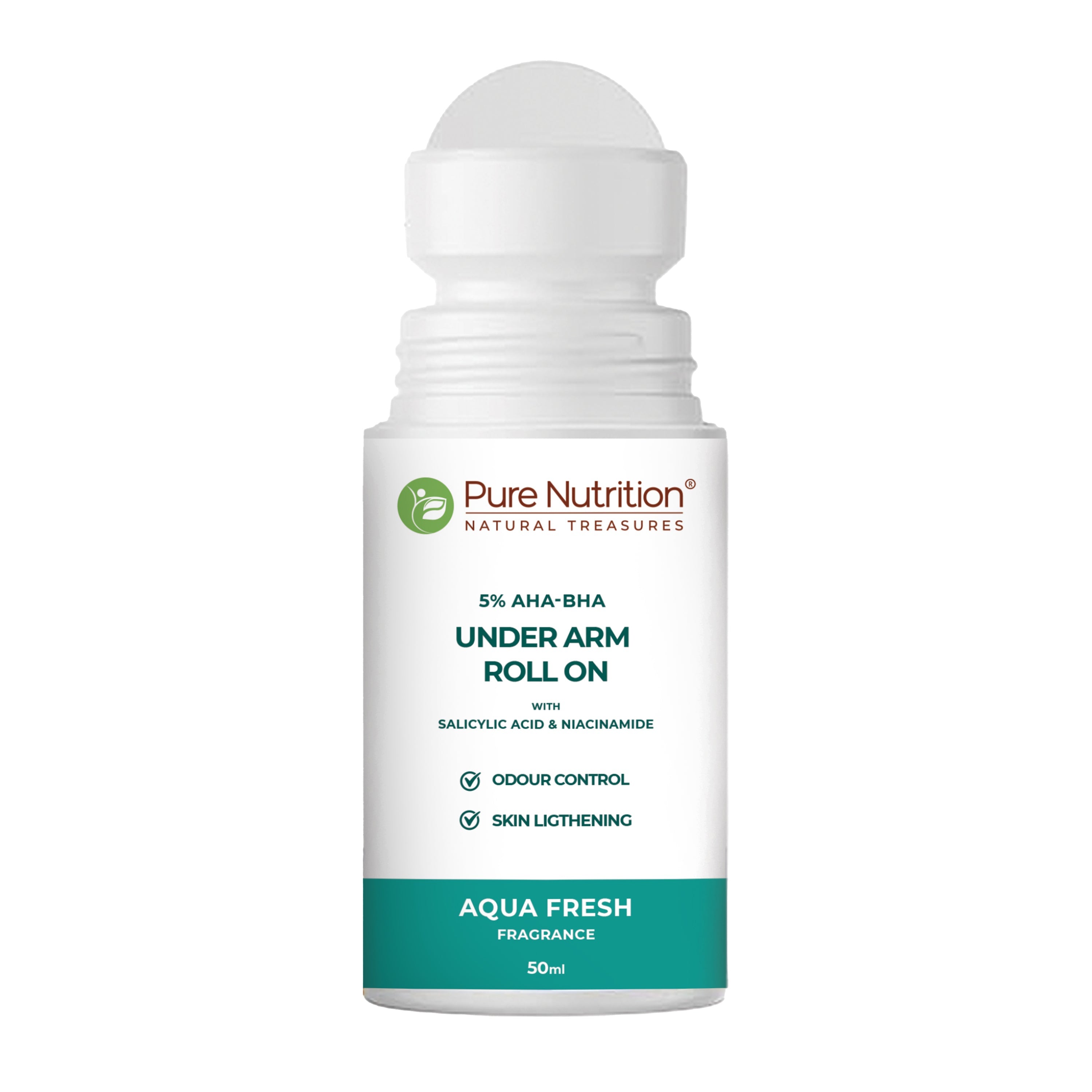 Pure Nutrition Under Arm Roll-On (AHA-BHA) 50ML