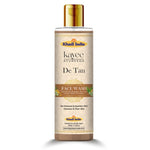 Kayee Ayurveda De-Tan Face Wash for Face Brightening | Daily Facial Cleanser for Tan, Dullness & Uneven-Looking Skin | Helps Remove Everyday Impurities, Excess Oil & Dead Skin for a Fresh & Clean Appearance | 210 ml